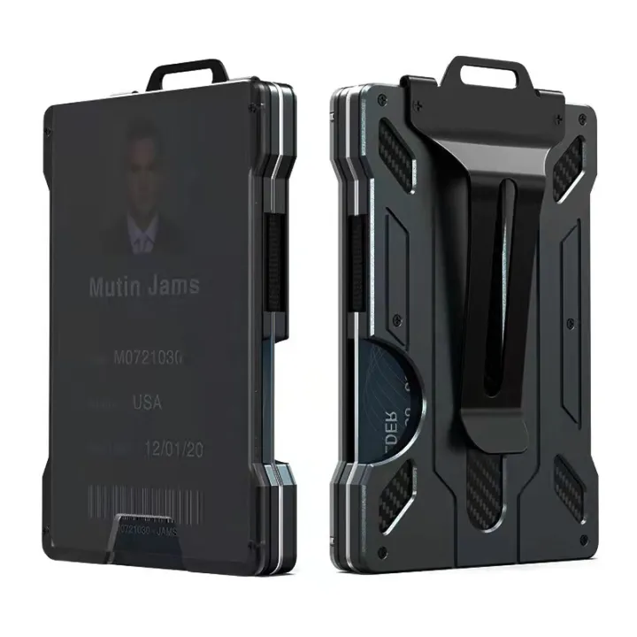 Minimalist%20Wallet%20for%20Men-%20Slim%20Aluminum%20Metal%20Money%20Clip%20Wallet%20with%20Clear%20ID%20Card%20Holder,%20Carbon%20Fiber%20Wallet,%20RFID%20Blocking%20-%20Image%205