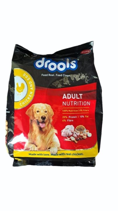 Drools Adult Chicken And Egg Dog Food -400gms