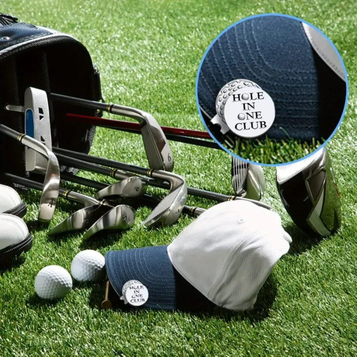 Hole%20in%20One%20Club%20Golf%20Ball%20Marker%20with%20Magnotic%20Hat%20Clip%20Funny%20Golf%20Gift%20for%20Men%20Woman%20golf%20hat%20clip%20-%20Image%204