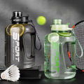 1.2L/1.7L Large Capacity Ton Bucket Water Bottle Large Belly Cup Fitness Sports Water Bottle Portable Plastic Space Cup. 