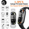 Soft Hydrogel Film For Xiaomi Smart Band 10 Screen protector 3D Curved Protective Film For Xiaomi Mi Band 10 9 8 7 Soft Films. 