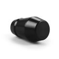 72mm Car Aluminium Gear Shift Knob Thick Waist Shift Head Knob M8 M10 M12 With Adapters 4 Colors. 