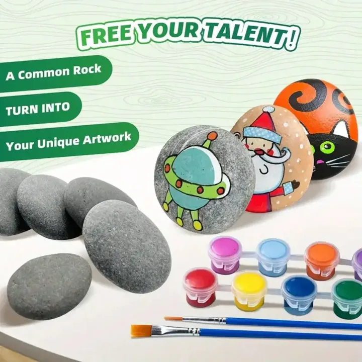 5/10pcs%20Flat%20Painting%20Rocks%20Supplies%20DIY%20Flat%20Stones%20for%20Painting%20Art%20Crafts%20Decoration%20Outdoor%20Garden%20Home%20%20Vase%20Fillers%20-%20Image%203