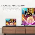 DisplayPort to HDMI-Compatible Adapter 4K/1080P DP to HDMI Adapter Male to Female Video Audio Converter For PC Laptop Projector. 