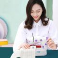 Dual Speed Portable Mini Electric Pedal Sewing Machine.