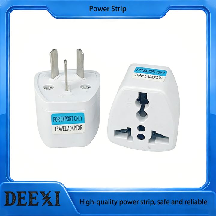 New Universal Power Adapter Travel Adaptor 3 pin AU Converter US/UK/EU ...