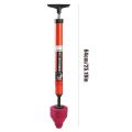 Household Pneumatic Toilet Cleaner With Blocked Sewer Pipes Bathroom Tool Toilet Snake Drain Clog Remover -1pcs. 