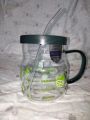 trendy glass for juice, milk,. 