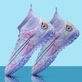 FG/TF Soccer Shoes Society Men's Football Boots Grass Anti-Slip Outdoor Training Cleats Futsal Sneakers Children Sports Footwear. 