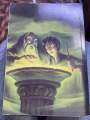 Harry Potter book 6 and the half blood prince by jk rowling. 