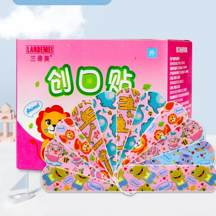 120%20Pcs/box%20Cartoon%20Band-aid%20Cute%20Mini%20Children%20Breathable%20Transparent%20Waterproof%20Bandage%20Medical%20Ok%20Bandages%20Hemostatic%20Patch%20-%20Image%206