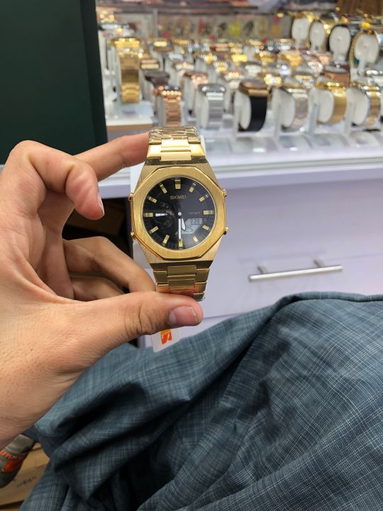 Waterproof Watch Men's Sports Watch Fashion Leisure Quartz Integrated Movement Watches 2100 2091 1637