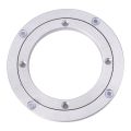 1Pc Heavy Duty Aluminium Alloy Rotating Bearing Plate Turntable Round Dining Table Bearings Swivel Plate 4in/6in/8in/10in.