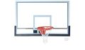 Fiber Glass Basketball Backboard Frame With Rings. 