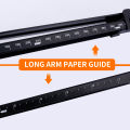Eagle LONG-ARM Stapler With Built-in Ruler & Adjustable Paper Guide, Rotatable anvil, school and office binding supplies.