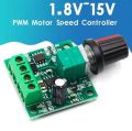 PWM Speed Controller For 555 and 775 motor 3A DC 1.8V 3V 5V 6V 12V 15V PWM Motor Speed Controller Adjustable Drive Module Control for Aquarium filter speed control DIY amd multipurpose. 