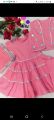 katan silk baby girl frock 3 piece sttiched dress. 