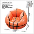 Inflatable Football Basketball Bean Bag Sofa Portable Lazy Lounge Chair Waterproof PVC Outdoor Indoor Garden Camping Furniture. 