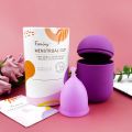 Feminy - Menstrual Cup - Reusable, Soft, Medical-Grade Silicone Period Cups - Easy to Clean Tampon and Pad Alternative. 