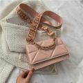 Women'S Pu Leather Crossbody Bags Adjustable Shoulder Straps Shopper Clutch Purses Stone Pattern Square Handbags.