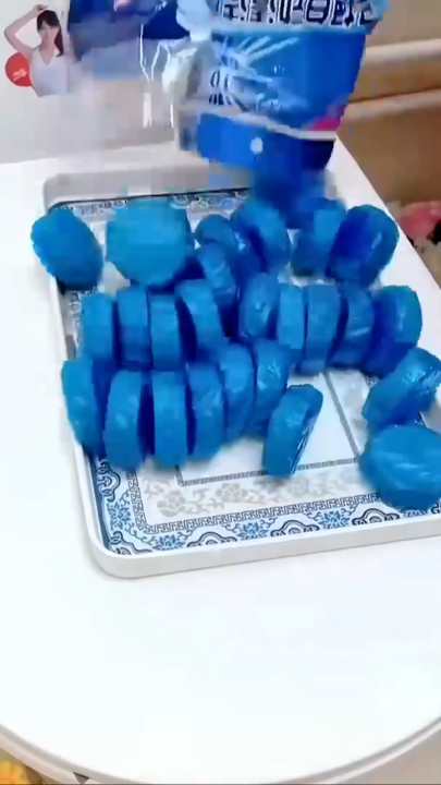 10 Pcs Toilet Cleaner Tablets Powerful WC Cleaning Fresh Fragrance Easy To Use