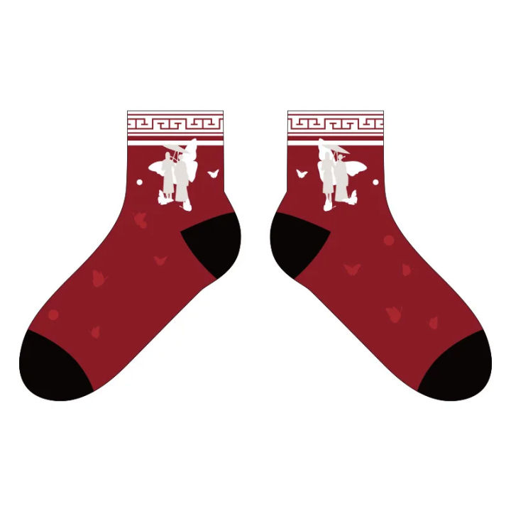 Anime%20Tian%20Guan%20Ci%20Fu%20Socks%20Heaven%20Official's%20Blessing%20Cosplay%20Xie%20Lian%20Huacheng%20Cotton%20Casual%20Socks%20Fans%20%20-%20Image%205