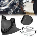 Motorcycle Universal Black Lower Chin Fairing Front Spoiler For Harley KAWASAKI Honda Suzuki Yamaha Victory Universal. 
