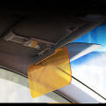 Car Sun Visor HD Anti-UV Day Night 2 in 1 Dazzling Goggle Vision Sun Block Anti-Dazzle Sunshade Rotatable Clear Driving Mirror. 