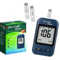 On Call Extra Glucometer with Free 10 Strips. 