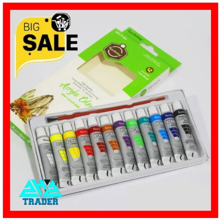 Artisan%20-%2012pcs%20Acrylic%20Paint%20Set%20of%2012%20pieces%2012ML%20in%20each%20tube%20best%20acrylic%20colors%20paints%20-%20Image%202