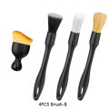 KKJOY Car Interior Detailing Brush Set – Soft Bristle Vent & Crevice Cleaner, Uses for AC Ducts, Dashboards & Auto Dust Removal.