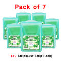 FREEGRIN Cool Mint Pocketpaks Breath Strips,Sugar-Free Dissolving Strips,20 Strips Per Pack,use for On-the-Go. 
