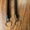 1PC Retractable Spring Elastic Rope Security Gear Tool Hiking Camping Anti-lost Phone Keychain Fishing Lanyards Outdoor.