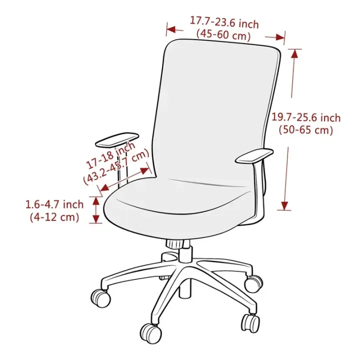 1pc%20Solid%20Color%20Jacquard%20Office%20Chair%20Slipcover%20Durable%20Elastic%20Computer%20Chair%20Cover%20Suitable%20for%20Gaming%20Room%20Funda%20De%20Silla%20-%20Image%202
