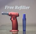 high power jet flame torch for kitchen use can be refilled. 