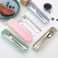 1Pc Portable Tableware Box Transparent Cover Cutlery Case Travel Outdoor School Home Stowage Reusable Practical Cutlery. 