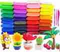 24 Color Soft Super Light Air Dry Modeling Clay for DIY Handmade Toys. 