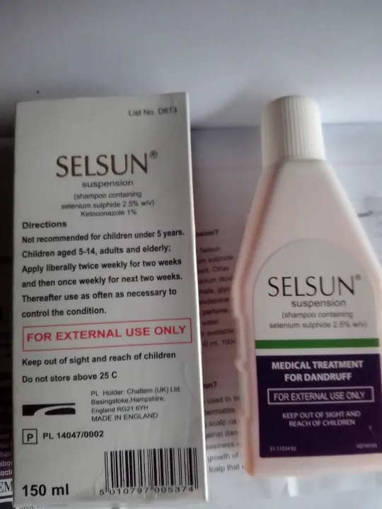 shampoo SELSUN  (shampoo dandruff suspension)