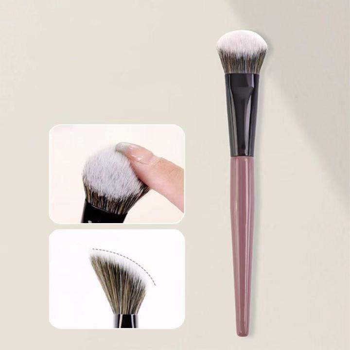 1Pc%20Soft%20Bristles%20Sloped%20Blush%20Brush%20Cheeks%20Makeup%20Brush%20Portable%20Powder%20Blush%20Face%20Contour%20Makeup%20Cosmetic%20Tool%20For%20Women%20Girls%20-%20Image%202