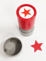 Red five-pointed star stamp encourage children teaching stamp Award stamp automatic ink school teachers family use. 