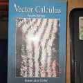 Vector Calculus By Susan Jane Colley. 