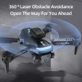 New P23 RC Drone 4k Professinal Brushless Motor With Three Camera 4K Wide Angle Optical Flow Localization Obstacle Avoidance Quadcopter Gifts. 