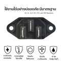 ++ Buy 10 pieces, 40 ++ off, TJR AC plug, 3 pin male computer, embedded female 10A 250V Black (choose 1 / 10 pieces). 