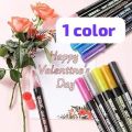 Super Squiggles Outline Markers: Doodle Dazzles Shimmer Marker Set, 1Colors Double Line Outline Marker For Gift Card, Scrapbook Supplies, Crafts, Photo Album, Easter Eggs, School Supplier. . 