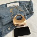 New Designer Moon Shaped Mini Clutch for Women | Moon Purses Young Lady Dinner Handbags | Luxury Evening Handbag | Eid Festival, Party, Wedding & Formal Fashion Purse. 
