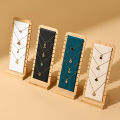 Bamboo and Wood Detachable Necklace Display Rack, Clavicle Chain Jewelry Hanging Rack, Necklace Display Shooting,. 