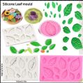 Leaf Mould Silicone Leaf Shaped Mold Fondant Cake 3D Silicone Mold Baking Decorating Tool. 