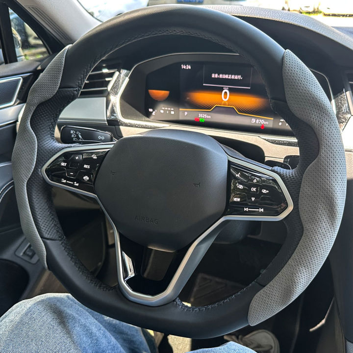 Universal%20D-shaped%20Round%20Car%20Steering%20Wheel%20Cover%20Ventilation%20hole%20Leather%20Absorb%20sweat%20Anti-slip%20Decoration%20Accessories%2015inch%20-%20Image%206
