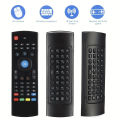 Universal Air Mouse Wireless Mini Keyboard Remote Control MX3 2.4G IR Learning Remote Control For PC Android TV Box Smart TV. 