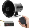 Universal Car VIP Horn 3 Sound With Microphone.